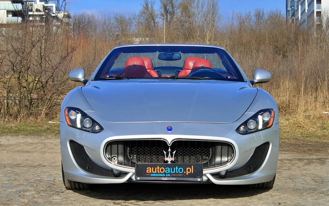 Maserati GranCabrio cena 249900 przebieg: 59900, rok produkcji 2014 z Kowalewo Pomorskie małe 232